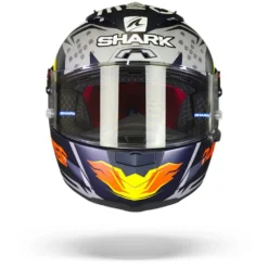Shark Race-R Pro GP Oliveira Signature Mat Blauw Zilver Wit BSW Integraalhelm 10 Shark Race-R Pro GP Oliveira Signature Mat Blauw Zilver Wit BSW Integraalhelm -Motorfietsuitrusting Winkel Shark race r pro gp oliveira signature mat blue silver white bsw.01