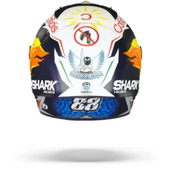 Shark Race-R Pro GP Oliveira Signature Mat Blauw Zilver Wit BSW Integraalhelm 9 Shark Race-R Pro GP Oliveira Signature Mat Blauw Zilver Wit BSW Integraalhelm -Motorfietsuitrusting Winkel Shark race r pro gp oliveira signature mat blue silver white bsw.19