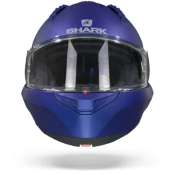Shark Evo GT Blank Mat Electric Blauw Systeemhelm -Motorfietsuitrusting Winkel Sharkevogtblankmattblue.01
