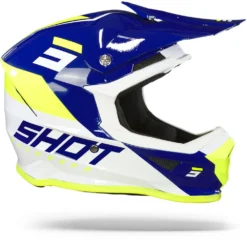 SHOT Furious Chase Navy Glanzend Crosshelm -Motorfietsuitrusting Winkel Shot furious chase navy glossy.29