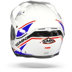 SMK Hybrid Evo Tide Wit Blauw Multihelm -Motorfietsuitrusting Winkel Smk hybrid evo tide white blue.17