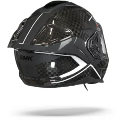 SMK Titan Carbon Nero Wit Grijs Integraalhelm -Motorfietsuitrusting Winkel Smk titan carbon nero white grey.23