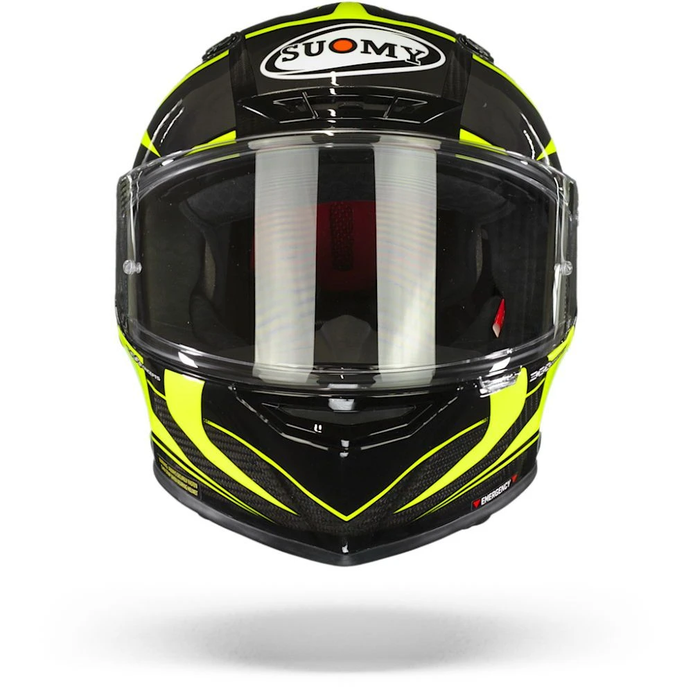 Suomy TX Pro Advance Zwart Geel Integraalhelm 2 Suomy TX Pro Advance Zwart Geel Integraalhelm - Afbeelding 2