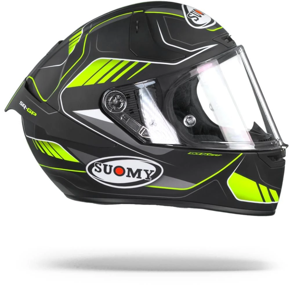 Suomy SR-GP Gamma Mat Geel Integraalhelm 1 Suomy SR-GP Gamma Mat Geel Integraalhelm