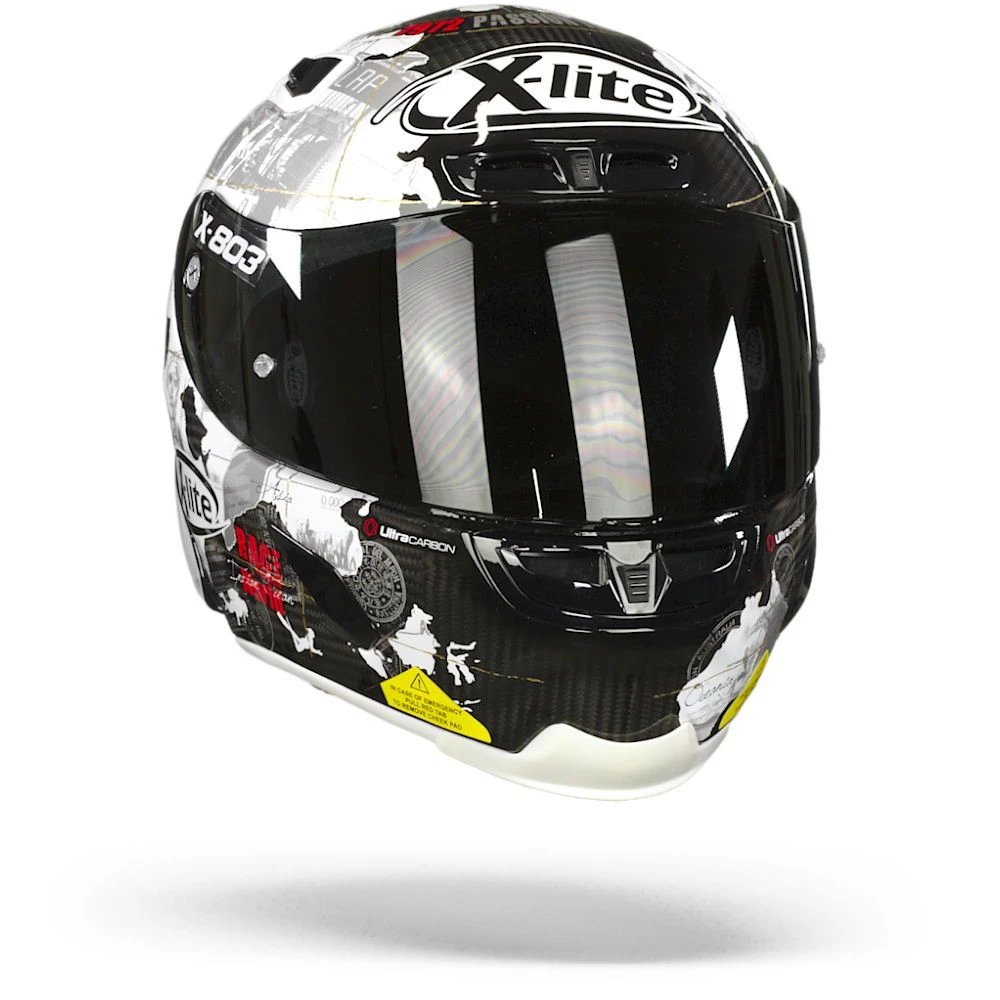 X-Lite X-803 RS Ultra Carbon Checa 60 Integraalhelm 3 X-Lite X-803 RS Ultra Carbon Checa 60 Integraalhelm - Afbeelding 3