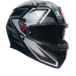 Agv K3 E2206 Mplk Compound Mat Zwart Grijs 008 Integraalhelm -Motorfietsuitrusting Winkel agv k3 e2206 mplk compound matt black grey 008 1