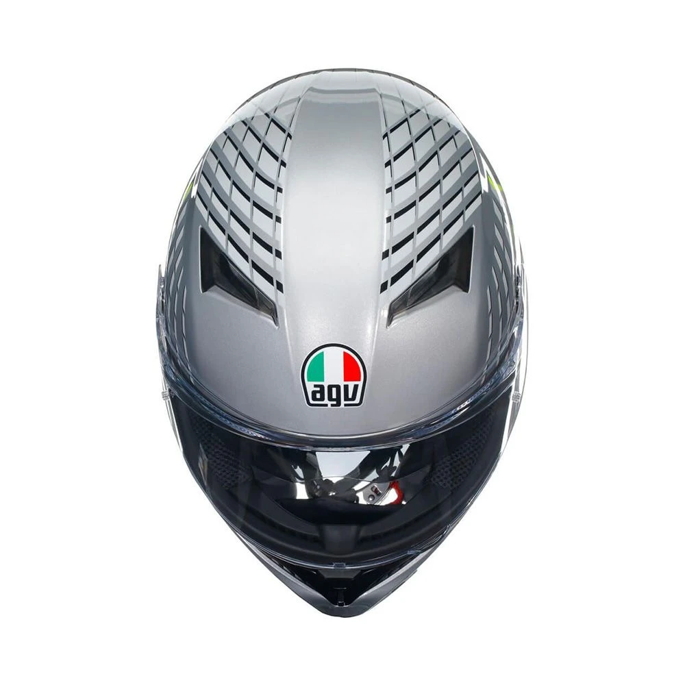 Agv K3 E2206 Mplk Fortify Grey Black Yellow Fluo 011 3 Agv K3 E2206 Mplk Fortify Grey Black Yellow Fluo 011 - Afbeelding 3