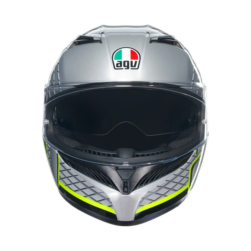 Agv K3 E2206 Mplk Fortify Grey Black Yellow Fluo 011 5 Agv K3 E2206 Mplk Fortify Grey Black Yellow Fluo 011 - Afbeelding 5