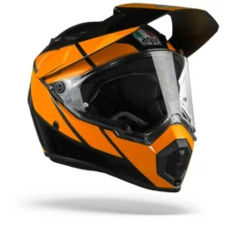 AGV AX9 Trail Gunmetal Oranje Adventure Helm -Motorfietsuitrusting Winkel agvax9trailgunmetalorange.33 1