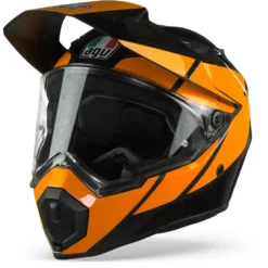 AGV AX9 Trail Gunmetal Oranje Adventure Helm -Motorfietsuitrusting Winkel agvax9trailgunmetalorange frontpage