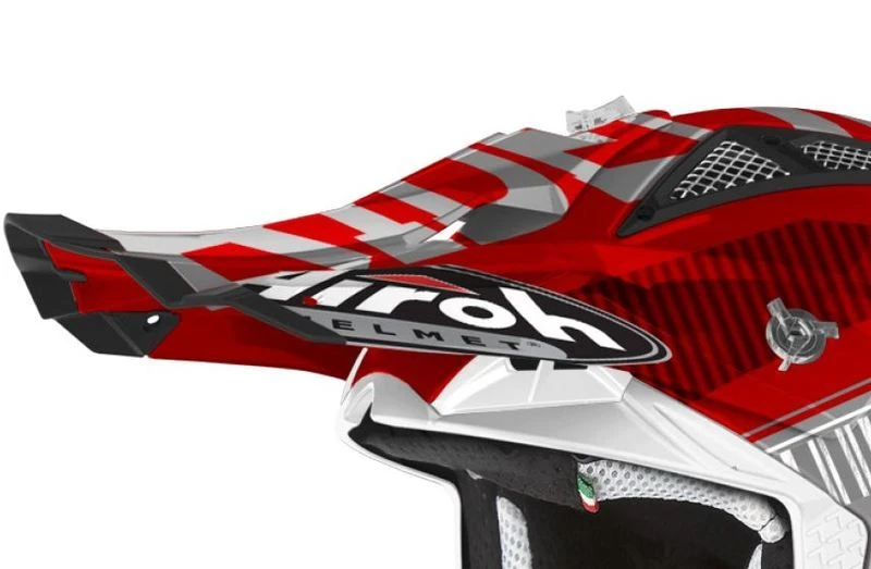 Airoh Aviator 2.3 Peak Novak Chrome Red 1 Airoh Aviator 2.3 Peak Novak Chrome Red