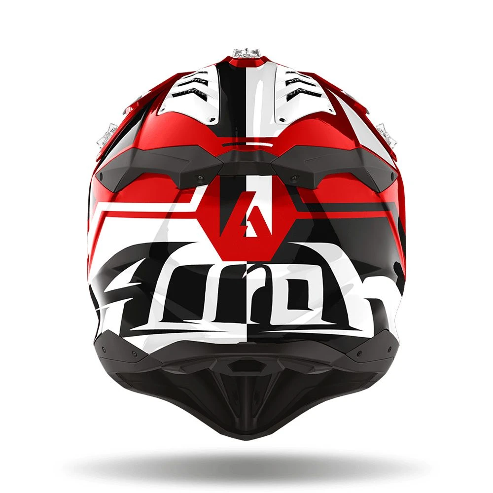 Airoh Aviator 3 League Rood Offroad Helm 3 Airoh Aviator 3 League Rood Offroad Helm - Afbeelding 3