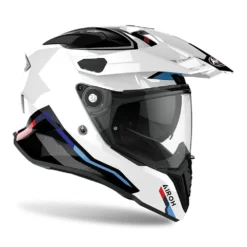 Airoh Commander Factor White Adventure Helmet -Motorfietsuitrusting Winkel airoh commander factor white helmet 3