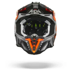 Airoh Twist 2.0 Bit Oranje Grijs Crosshelm