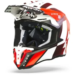 Airoh Twist 2.0 Lift Rood Wit Crosshelm -Motorfietsuitrusting Winkel airoh twist 2.0 lift red matt frontpage