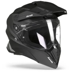 Airoh Commander Color Mat Zwart Adventure Helm -Motorfietsuitrusting Winkel airoh commander black matt.33 1