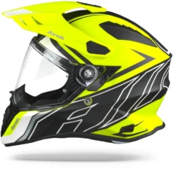 Airoh Commander DUO Geel Mat Adventure Helm -Motorfietsuitrusting Winkel airohcommanderduoyellowmatt.10 1
