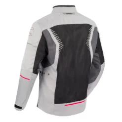 Bering Jacket Bakundu Grey Black Red 7 Bering Jacket Bakundu Grey Black Red -Motorfietsuitrusting Winkel bering jacket bakundu grey black red 2