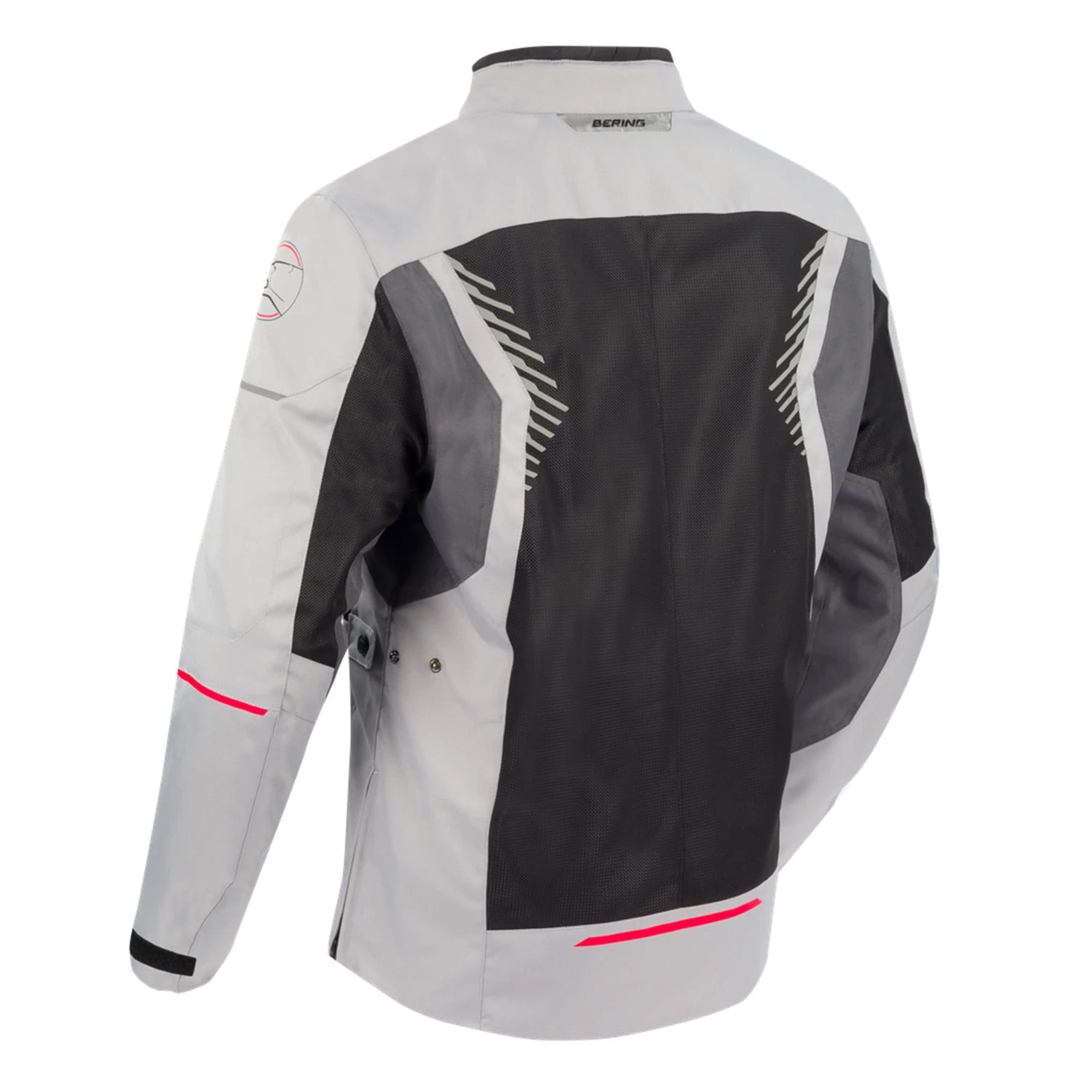 Bering Jacket Bakundu Grey Black Red 3 Bering Jacket Bakundu Grey Black Red - Afbeelding 3