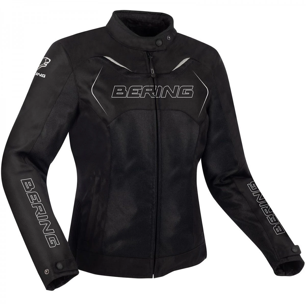 Bering Jacket Lady Volga Black White 2 Bering Jacket Lady Volga Black White - Afbeelding 2