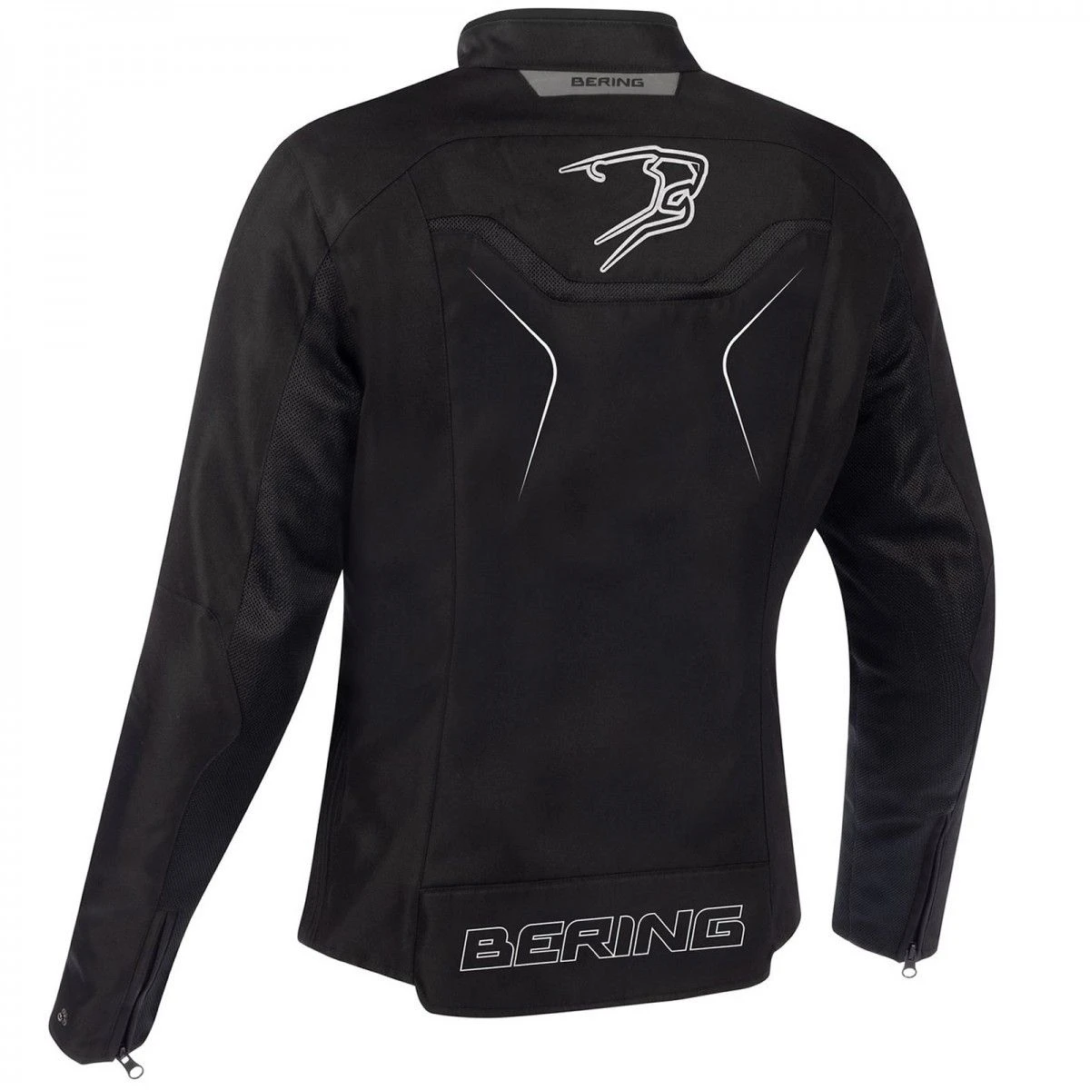 Bering Jacket Lady Volga Black White 1 Bering Jacket Lady Volga Black White