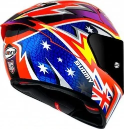 Suomy SR-GP Legacy Rood Blauw Roze Integraalhelm -Motorfietsuitrusting Winkel casco sr gp legacy xs 66943 3