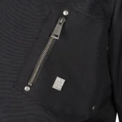 Helstons Colt Technical Fabric Black Jacket