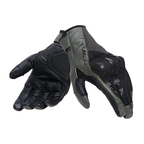 Dainese Karakum Ergo-Tek Gloves Black Army Green 3 Dainese Karakum Ergo-Tek Gloves Black Army Green - Afbeelding 3
