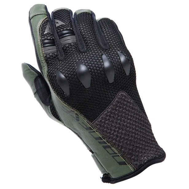 Dainese Karakum Ergo-Tek Gloves Black Army Green 5 Dainese Karakum Ergo-Tek Gloves Black Army Green - Afbeelding 5