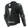 Dainese Super Speed 4 Leather Jacket Black Matt White