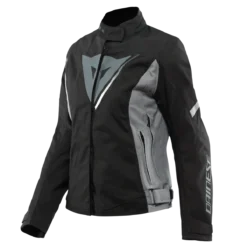 Dainese Veloce Lady D-Dry Jacket Black Charcoal Gray White