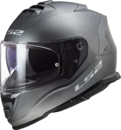 LS2 FF800 Storm Solid Mat Titanium Integraalhelm