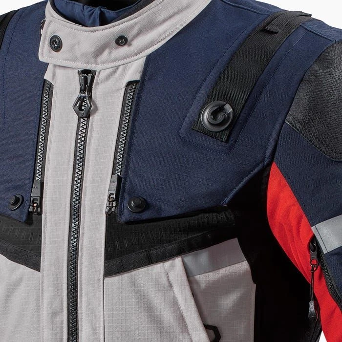 REV'IT! Jacket Defender 3 GTX Red Blue 3 REV'IT! Jacket Defender 3 GTX Red Blue - Afbeelding 3