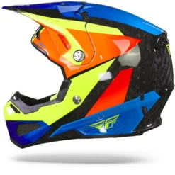 FLY Racing Formula Carbon Prime Hi-Vis Blauw Rood Crosshelm -Motorfietsuitrusting Winkel fly racing formula carbon prime hi vis blue red.11