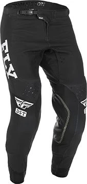 Fly Racing MX Pants Evolution Black White