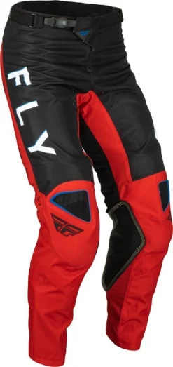 Fly Racing MX Pants Kinetic Kore Red Grey