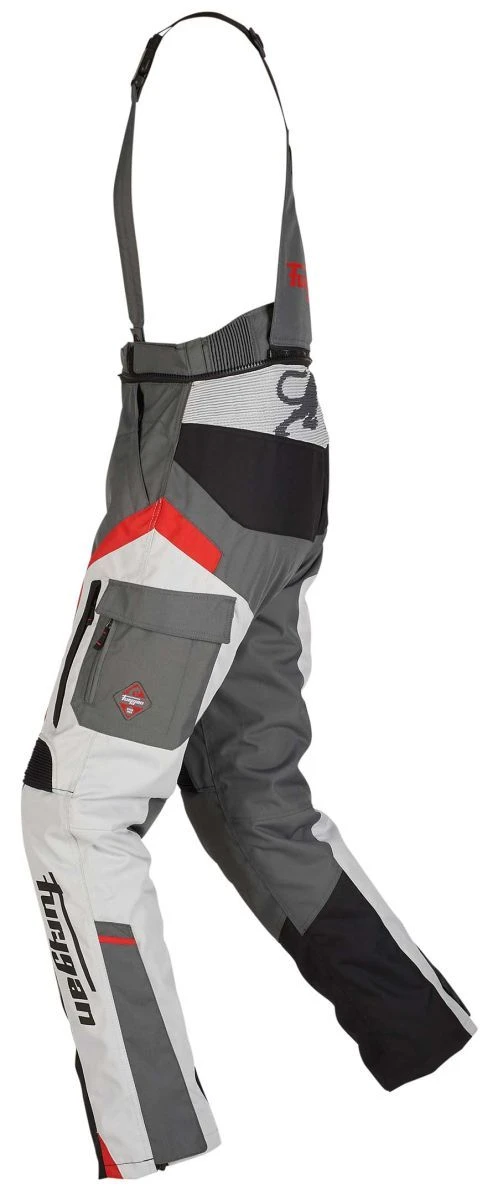 Furygan Apalaches Zwart Grijs Rood 2 Furygan Apalaches Zwart Grijs Rood - Afbeelding 2