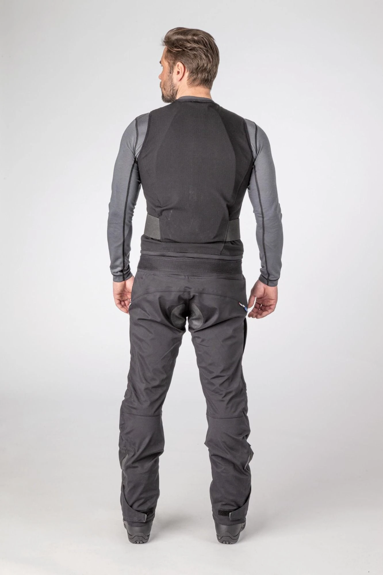 Halvarssons Protector Vest Visten Black 2 Halvarssons Protector Vest Visten Black - Afbeelding 2