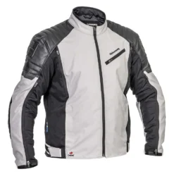 Halvarssons Solberg Light Grey Black -Motorfietsuitrusting Winkel halvarssons solberg light grey black motorcycle jacket 3