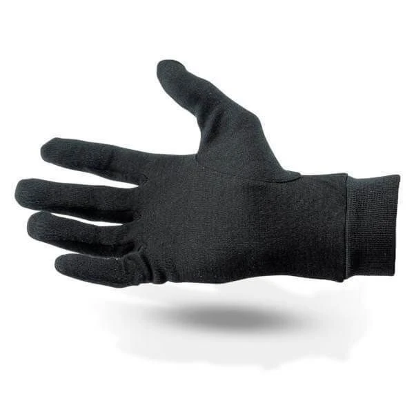 Halvarssons Wool Undergloves Black 1 Halvarssons Wool Undergloves Black