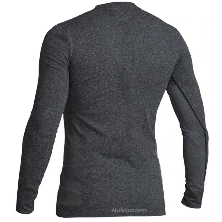 Halvarssons Core-Knit Sweater Seamless Black 1 Halvarssons Core-Knit Sweater Seamless Black