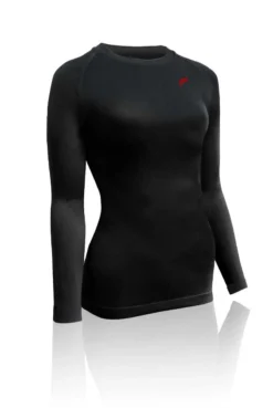 F-Lite MegaLight 240 Heat Longshirt Woman Zwart