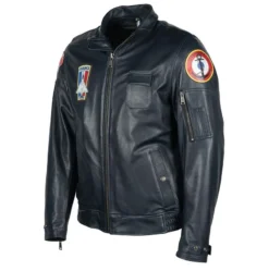 Helstons AERONEF Cuir Rag Blue