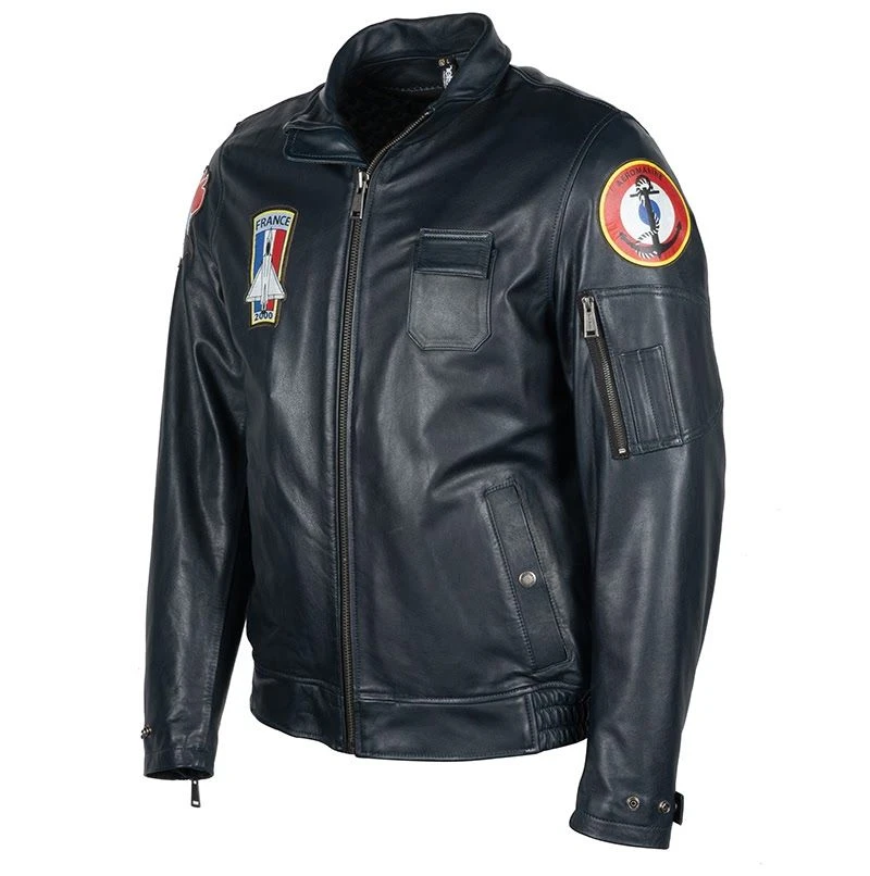 Helstons AERONEF Cuir Rag Blue 1 Helstons AERONEF Cuir Rag Blue