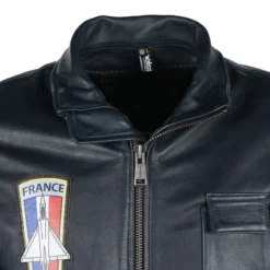 Helstons AERONEF Cuir Rag Blue 11 Helstons AERONEF Cuir Rag Blue -Motorfietsuitrusting Winkel helstons aeronef cuir rag blue 3