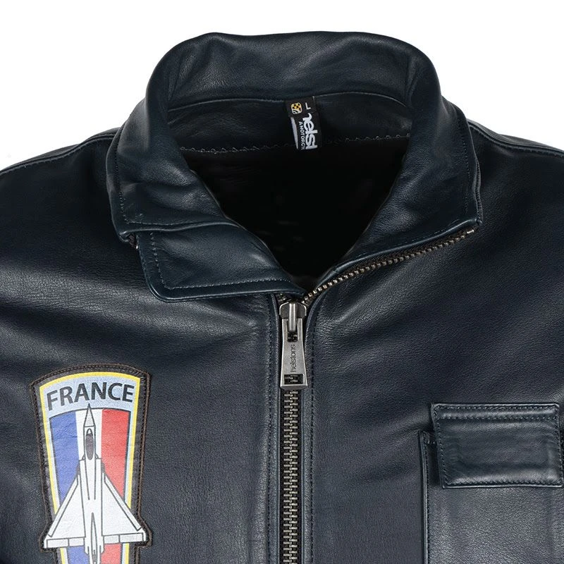 Helstons AERONEF Cuir Rag Blue 5 Helstons AERONEF Cuir Rag Blue - Afbeelding 5