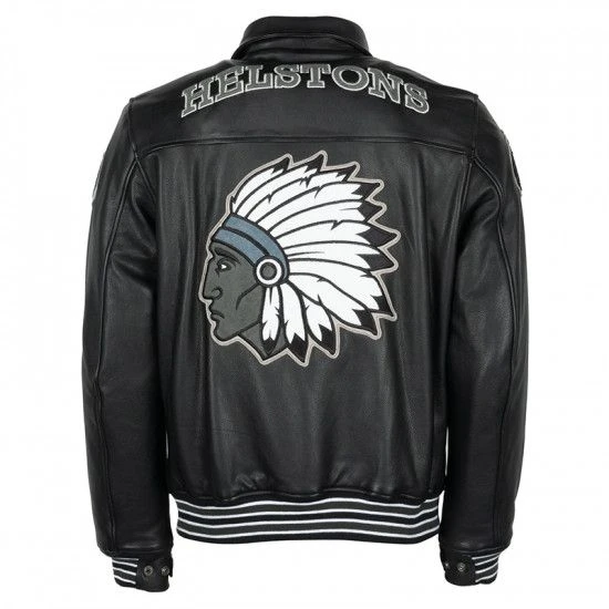 Helstons CHEYENNE Cuir Rag Black