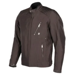 Helstons Colt Technical Fabric Brown Jacket -Motorfietsuitrusting Winkel helstons colt technical fabric brown jacket 1