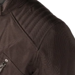 Helstons Colt Technical Fabric Brown Jacket -Motorfietsuitrusting Winkel helstons colt technical fabric brown jacket 5