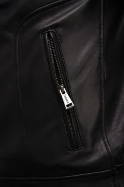 Helstons Elron Leather Rag Black -Motorfietsuitrusting Winkel helstons elron leather rag black 4